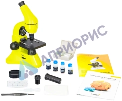 Микроскоп Levenhuk Rainbow 50L PLUS Lime (Лайм)